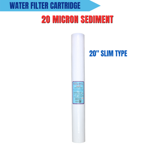 20 Micron Sediment Filter 20" Slim Type