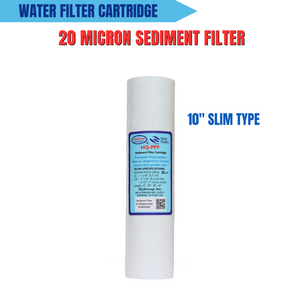 20 Micron Sediment Filter 10" Slim Type