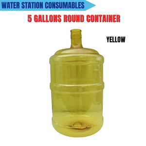 5 Gallons Round Container