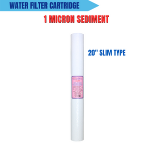 1 Micron Sediment Filter 20" Slim Type