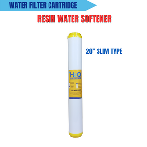 Disposable Resin Water Softener Filter 20" Slim Type