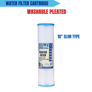 Washable Pleated Filter 10" Slim Type